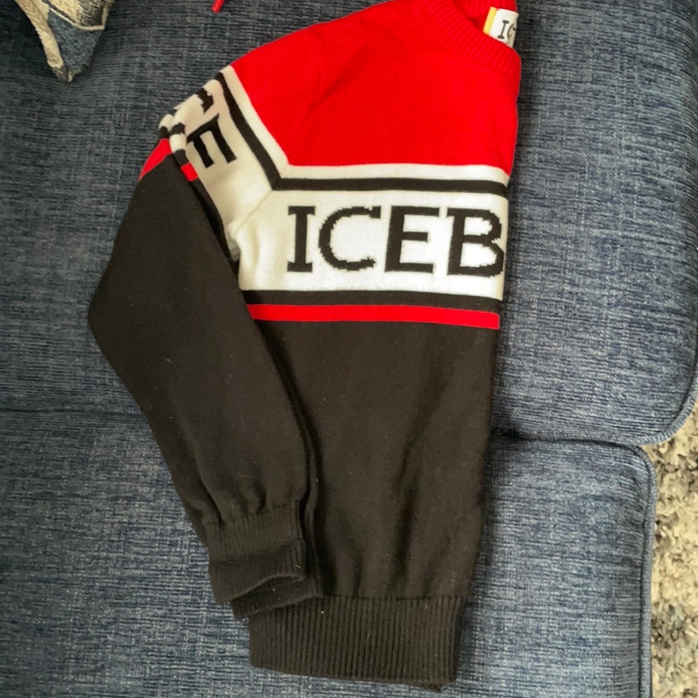 ICEBERG Kid Boy Holiday Christmas sweater